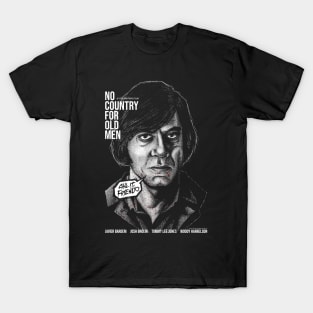 No Country for Old Men, Javier Bardem, Cult Classic T-Shirt